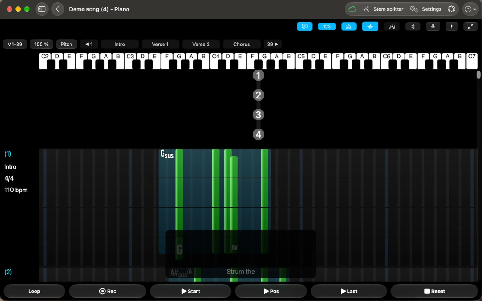 BandScore on Mac — screenshot 2