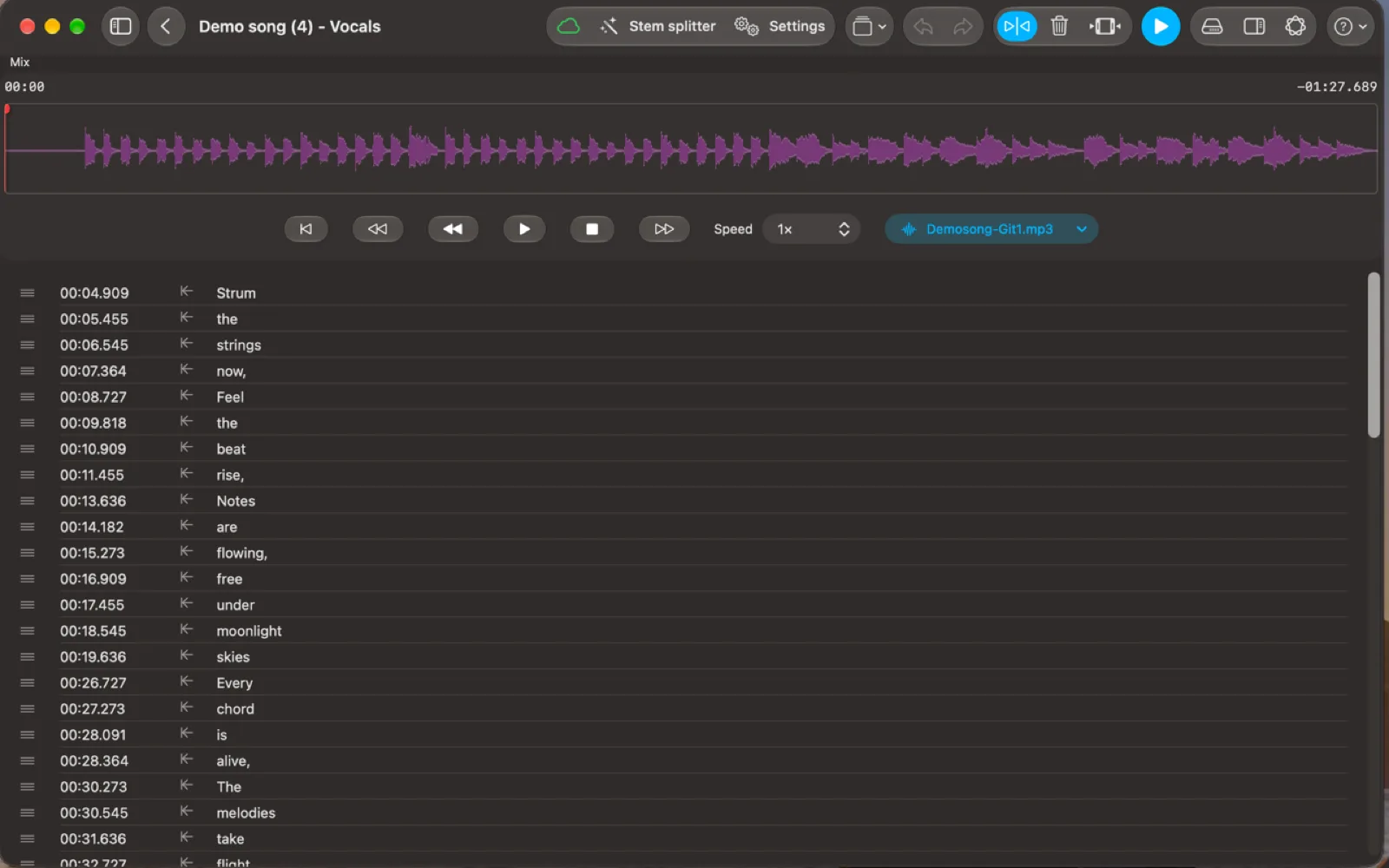 BandScore on Mac — screenshot 5