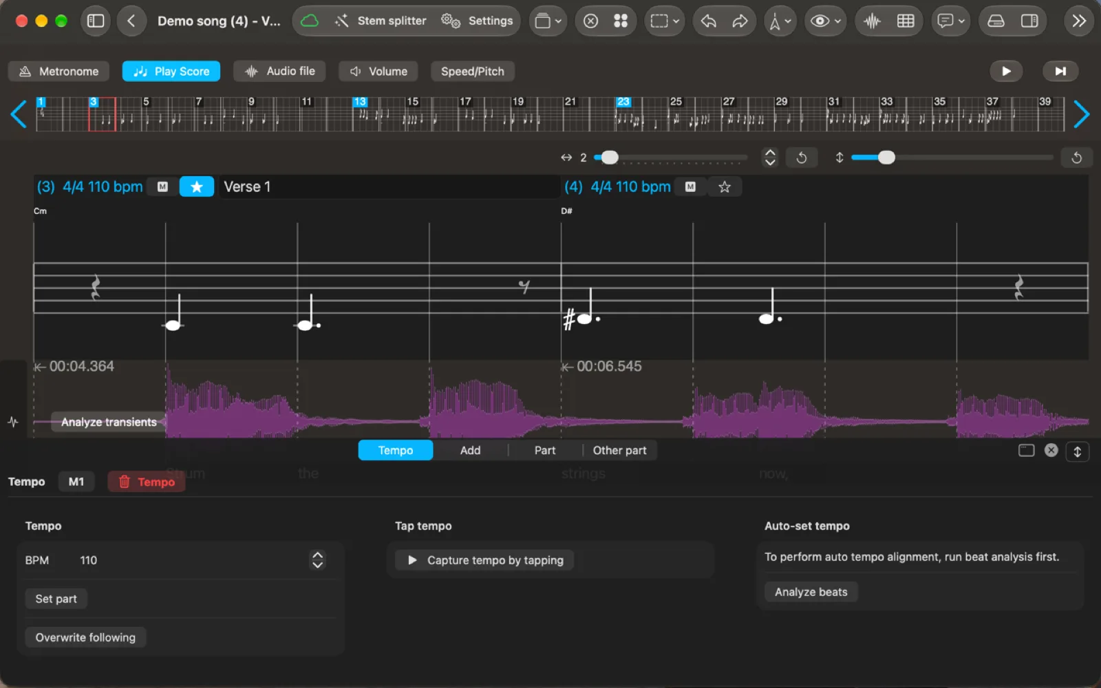 BandScore on Mac — screenshot 7